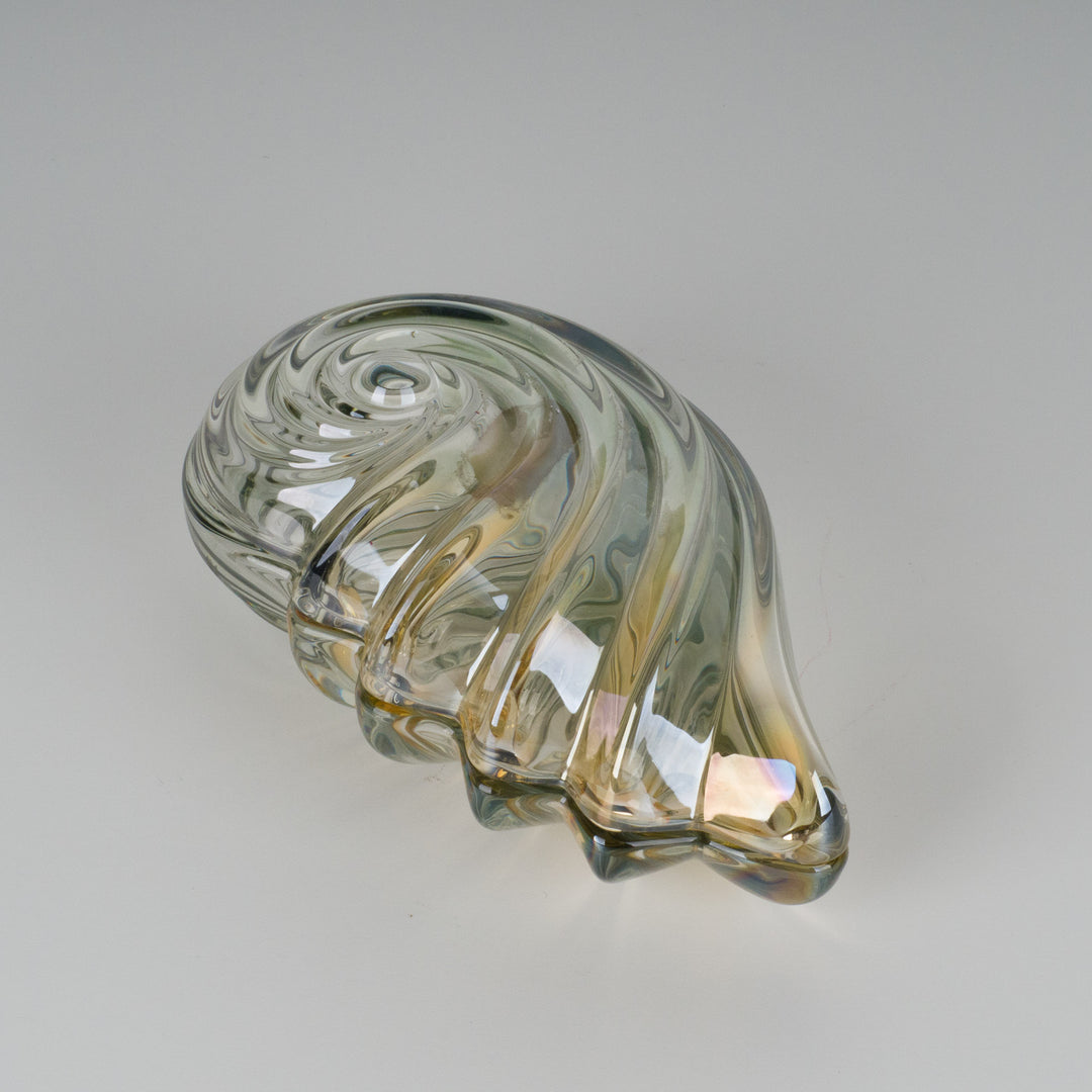 Bonbonniere in schelpvorm Walther glas Duitsland