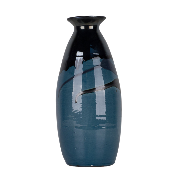 Glazed ceramic vase by Thomas Buxo