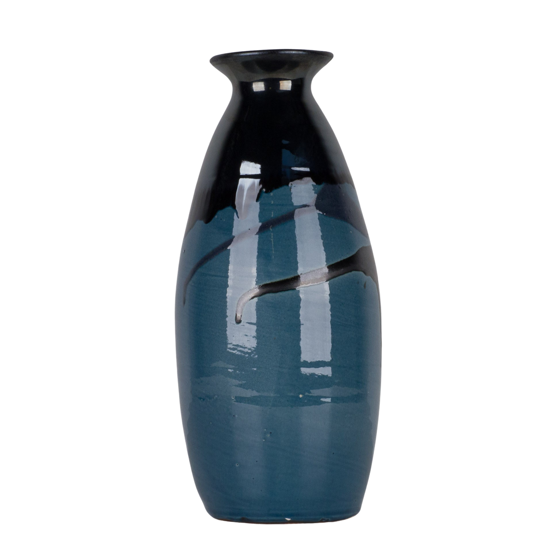 Glazed ceramic vase by Thomas Buxo