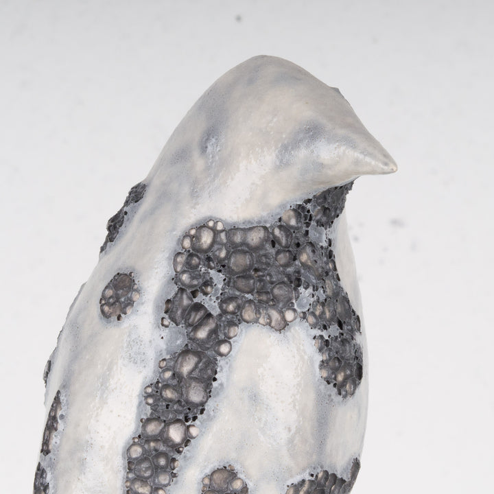 Beautiful statue of a bird in ceramic