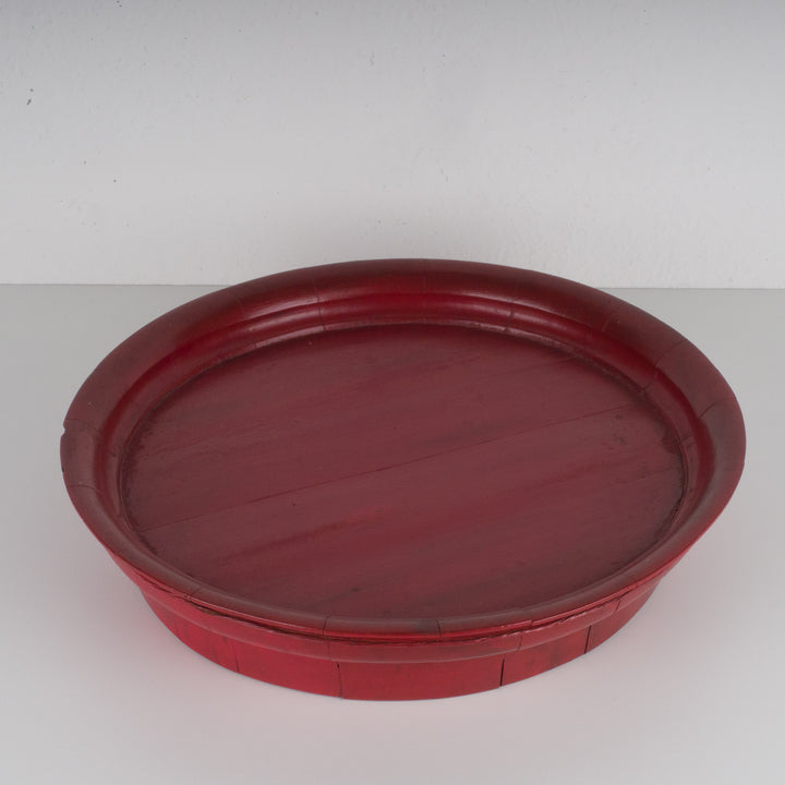 An oriental lacquer bowl