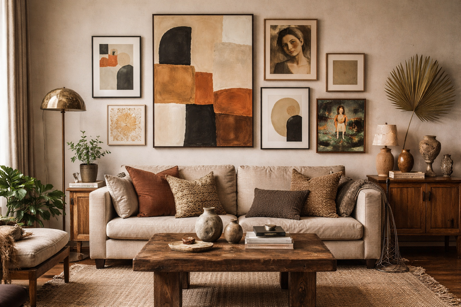 Hoe combineer je kunst zonder dat het ‘te veel’ wordt?