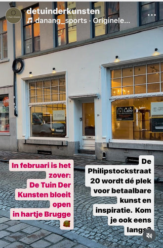 Vanaf februari 2025 - Pop-Up Winkel De Tuin Der Kunsten in Brugge