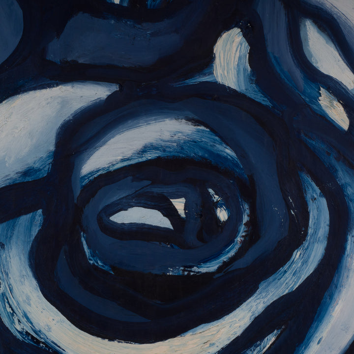 Abstract schilderij “Doucey” – expressieve figuratieve kunst – 81,5 × 112 × 3,5 cm