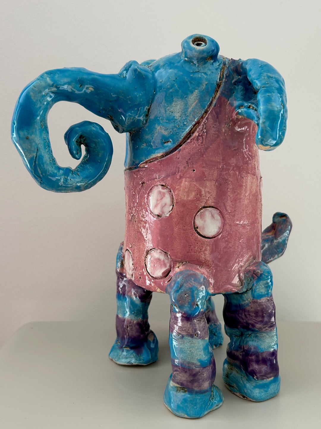 Lollifantje – een zacht statement met een groot hart / 18 x 20 x 22 cm