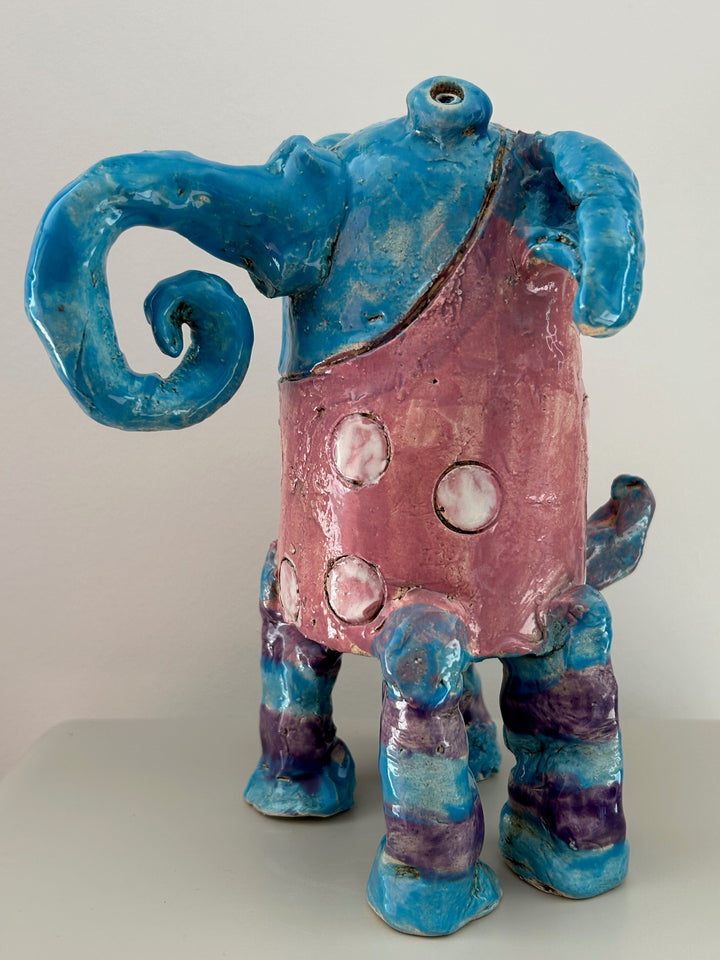 Lollifantje – een zacht statement met een groot hart / 18 x 20 x 22 cm