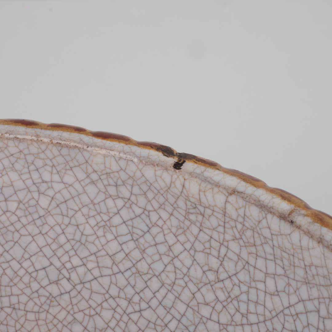 1930s Tellurite No. 5 – Cast Iron Decorative and Utility Bowl (Belgium)