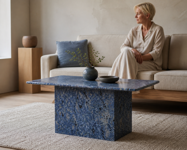 Salontafel Azul Bahia marmer / 64,5 x 103 x 52 cm
