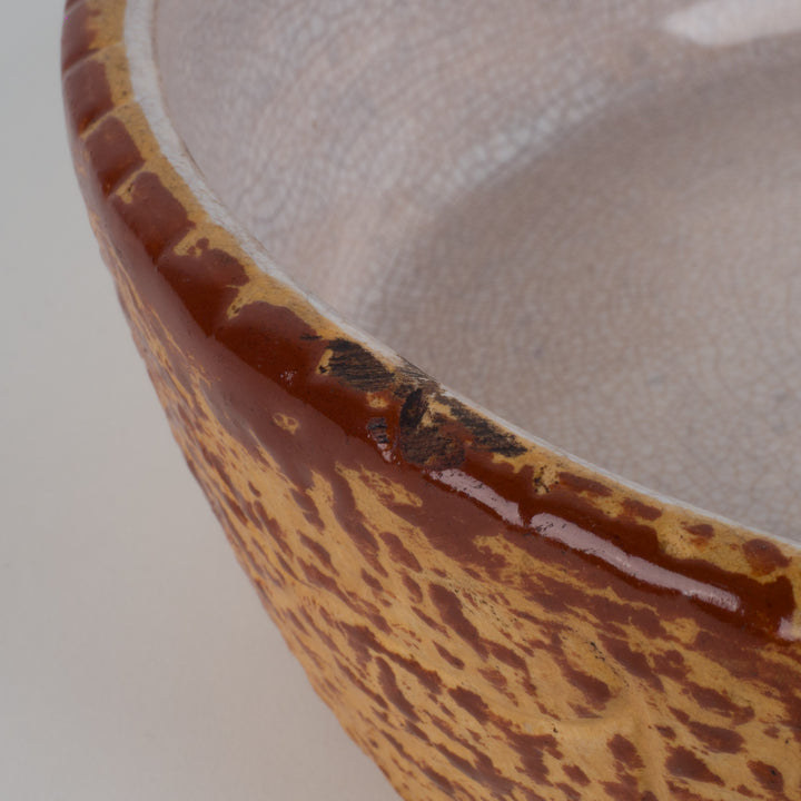 1930s Tellurite No. 5 – Cast Iron Decorative and Utility Bowl (Belgium)