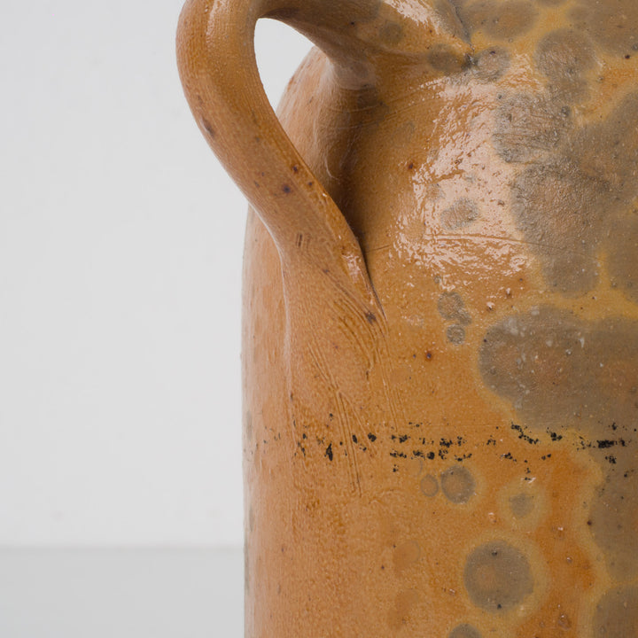 Oude keramische kruik met oor – 14,5 x 11 x 17,5 cm