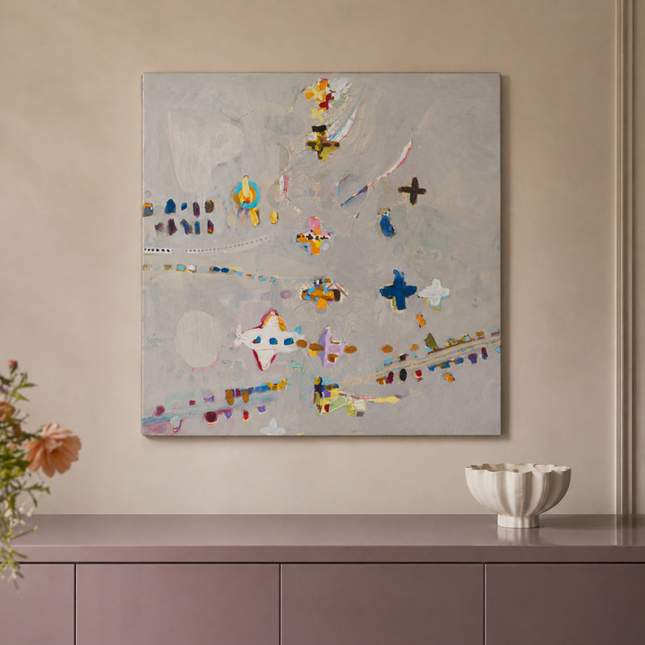Contemporary painting from 2005 by Virginie Borsani