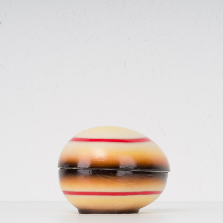 Keramisch dekselpotje BIHL – Tschechoslovakia – 16 x 11 x 10 cm