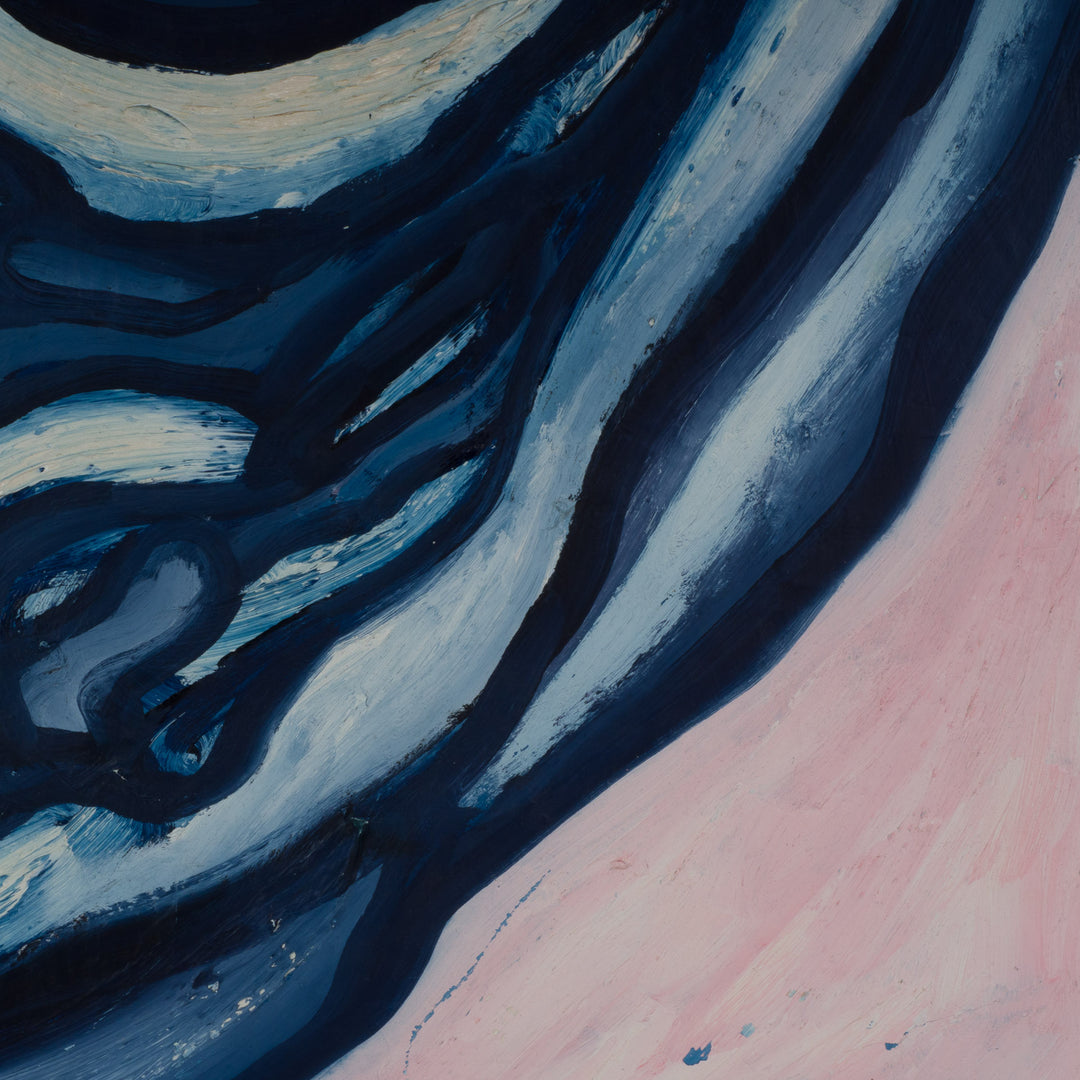 Abstract schilderij “Doucey” – expressieve figuratieve kunst – 81,5 × 112 × 3,5 cm