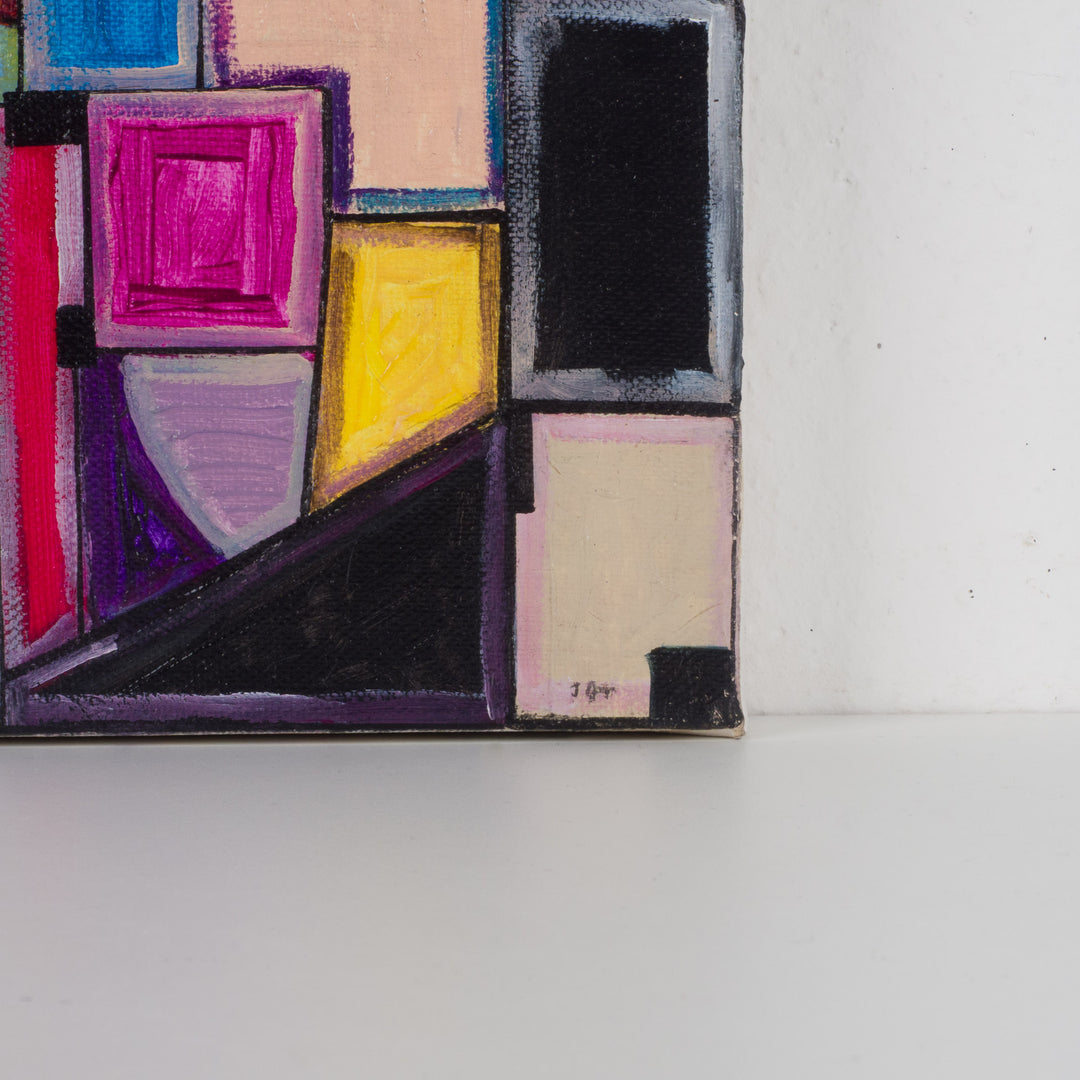 Hedendaags kleurrijk schilderij – JP Terryn | 30 × 40 cm