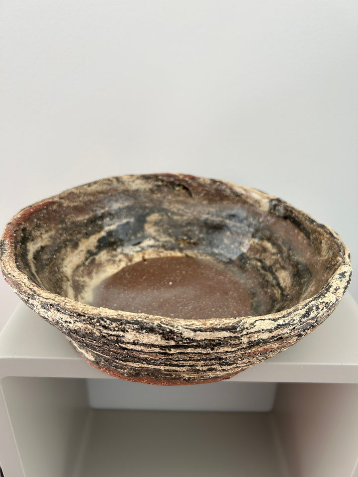 Handgemaakte Keramische Schaal Berenice (2011) / 24x24,5x8 cm
