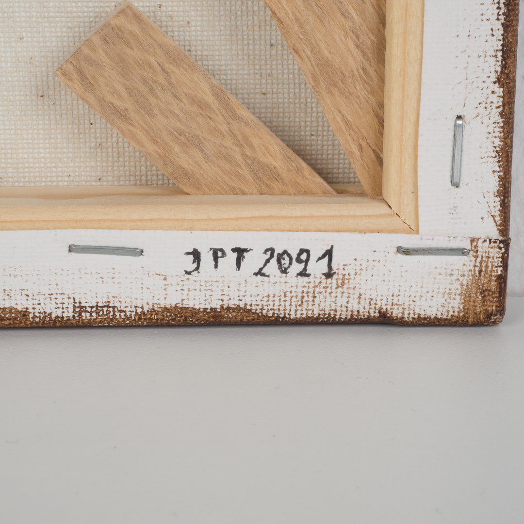 Schilderijtje Samen onderweg door JP Terryn