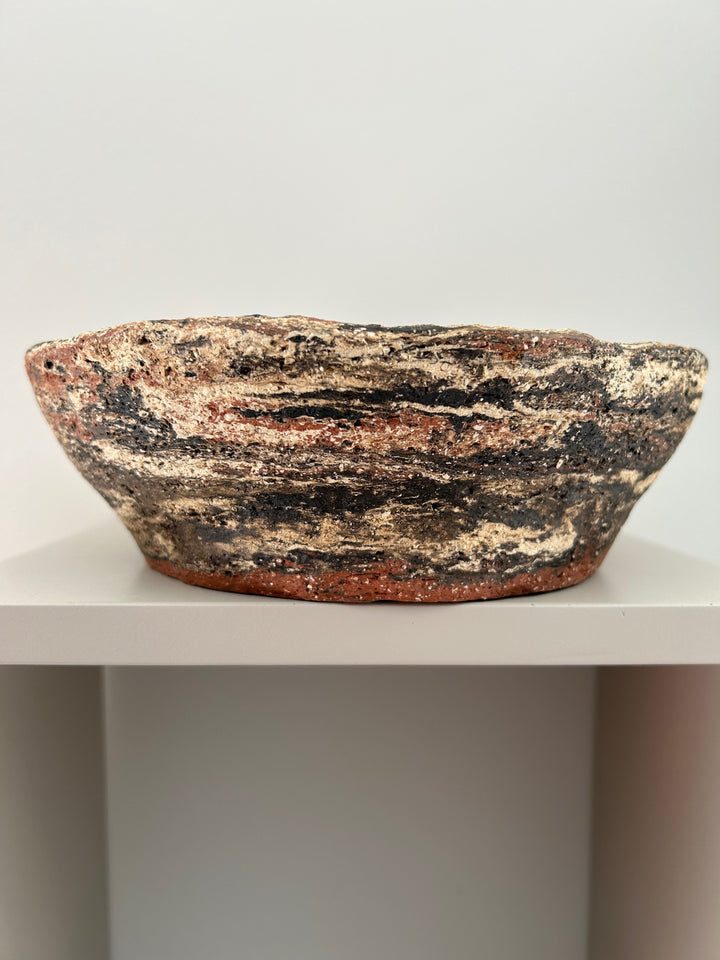 Handgemaakte Keramische Schaal Berenice (2011) / 24x24,5x8 cm