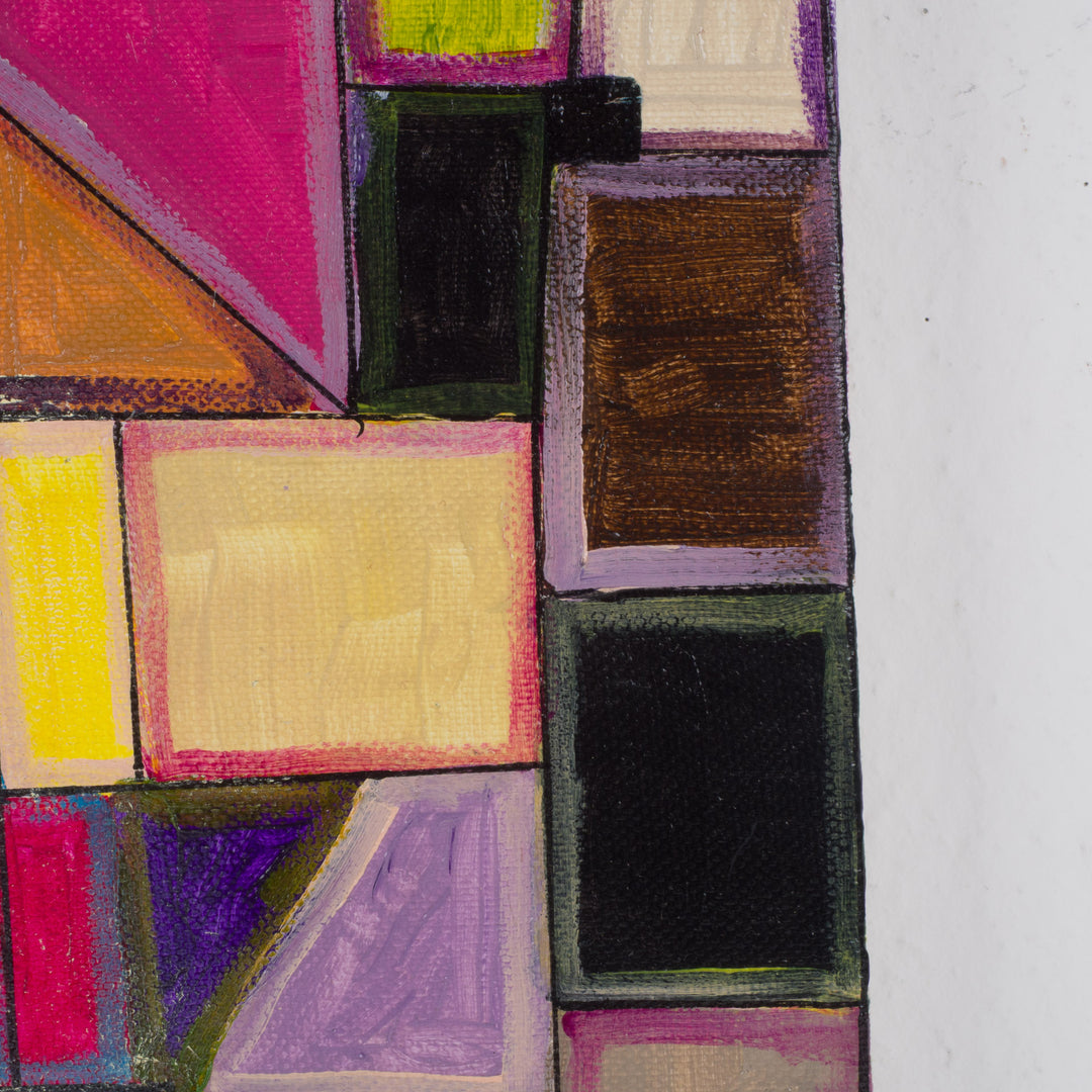 Hedendaags kleurrijk schilderij – JP Terryn | 30 × 40 cm