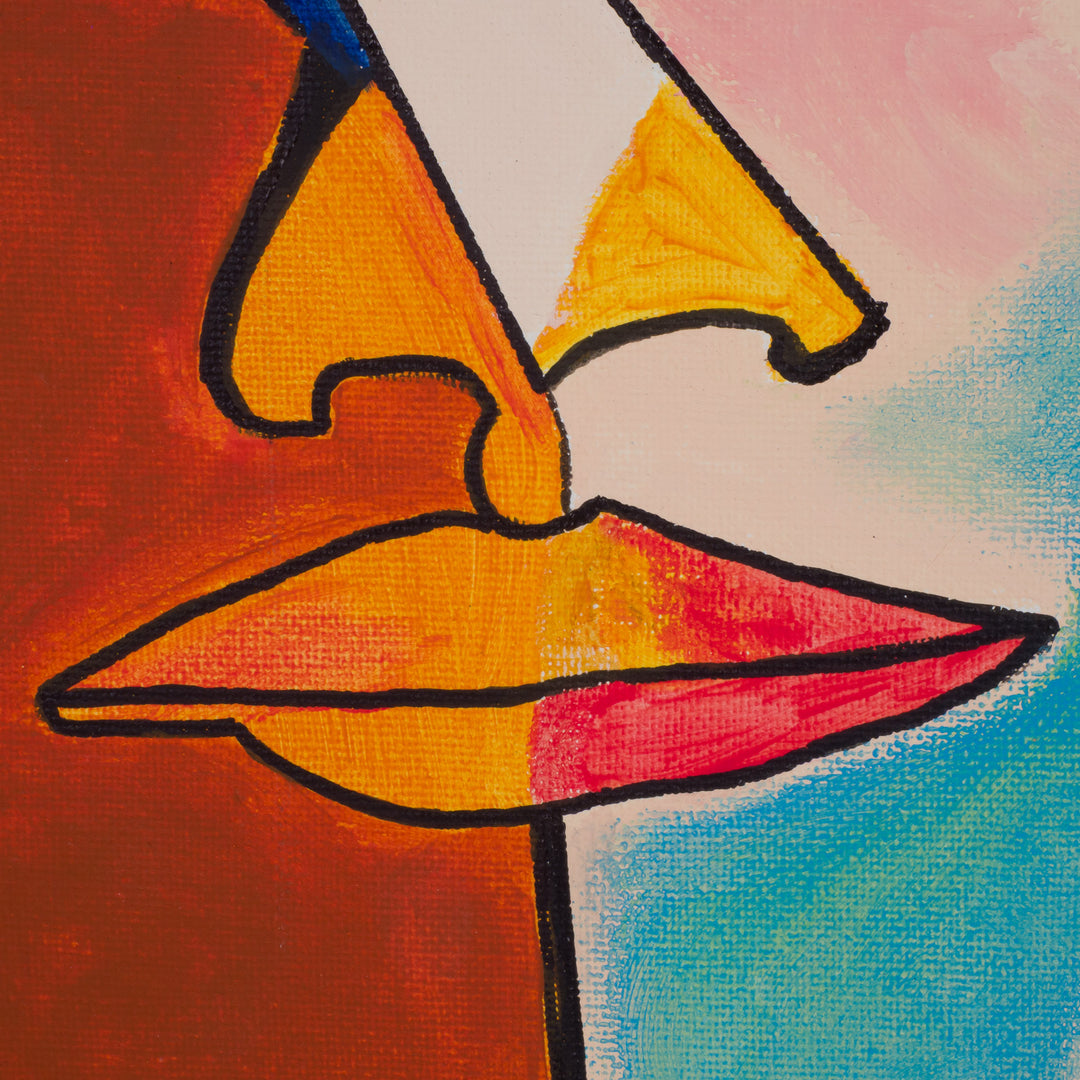 Schilderij Greta Steen – Untitled (2009)