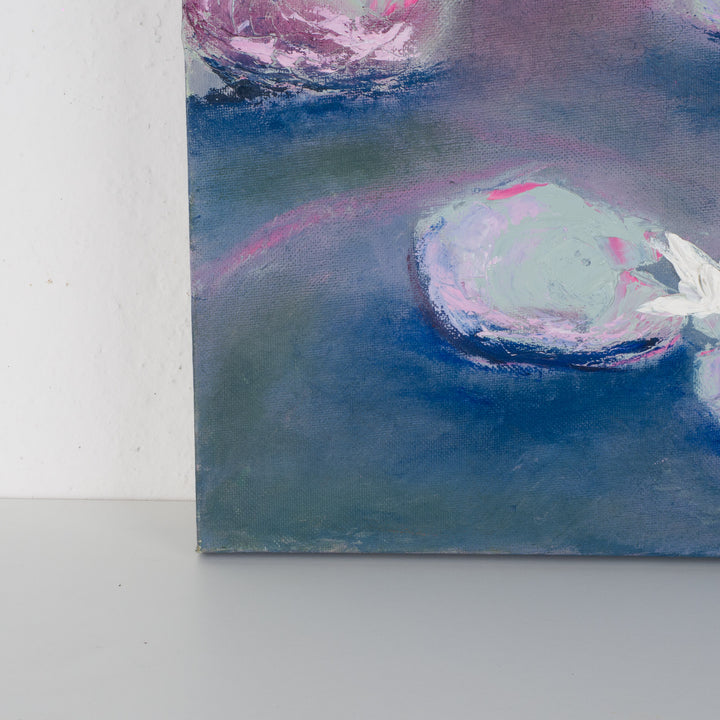 Schilderij met waterlelies – poëtisch en dromerig tafereel