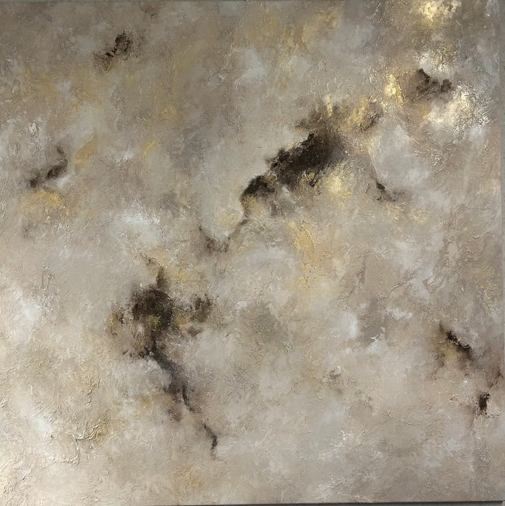 Gemstone 170XXL – Abstract Schilderij van EWA Martyna – 120 x 120 cm