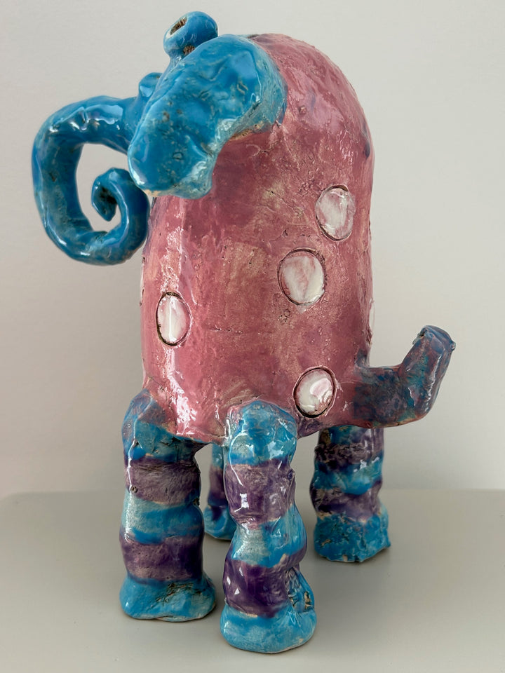 Lollifantje – een zacht statement met een groot hart / 18 x 20 x 22 cm