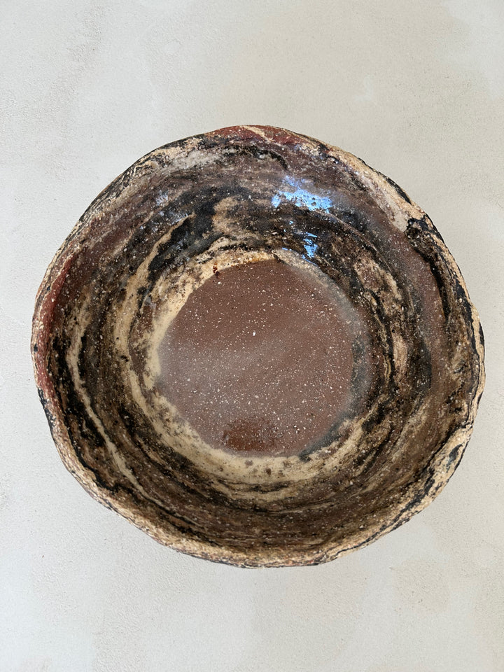 Handgemaakte Keramische Schaal Berenice (2011) / 24x24,5x8 cm