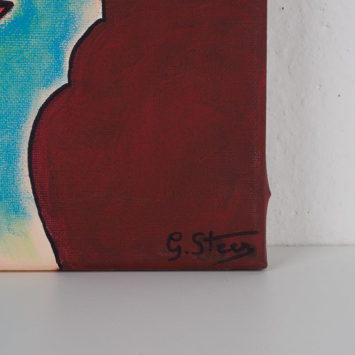 Schilderij Greta Steen – Untitled (2009)