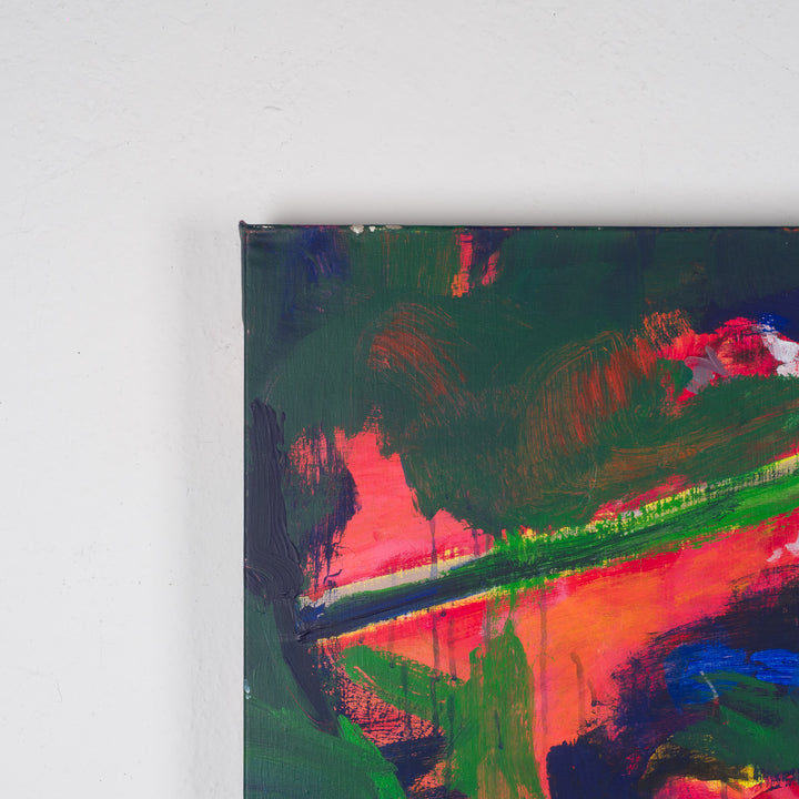 Kleurrijk abstract schilderij – 100 x 100 cm – Uniek en expressief