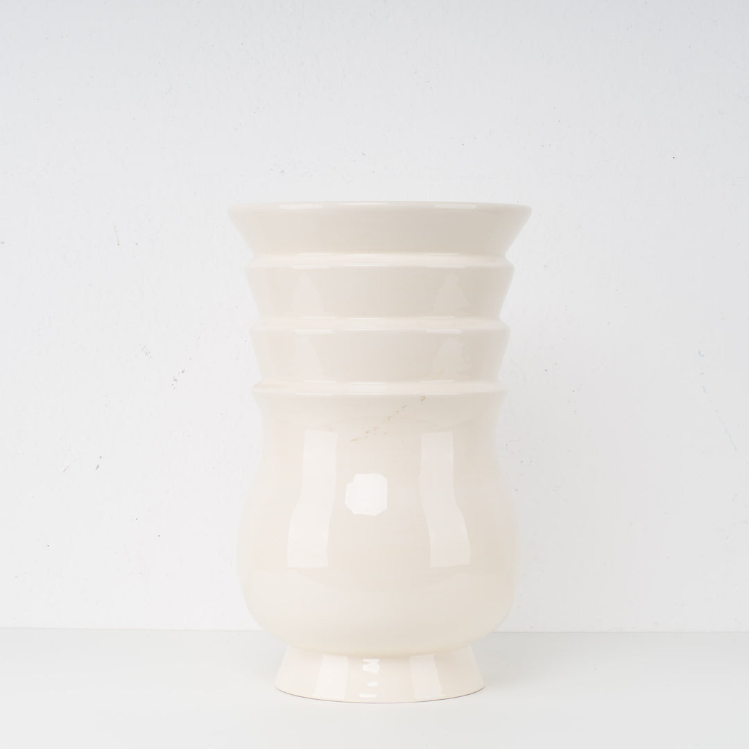 Siervaas in geglazuurde keramiek – Royal Boch