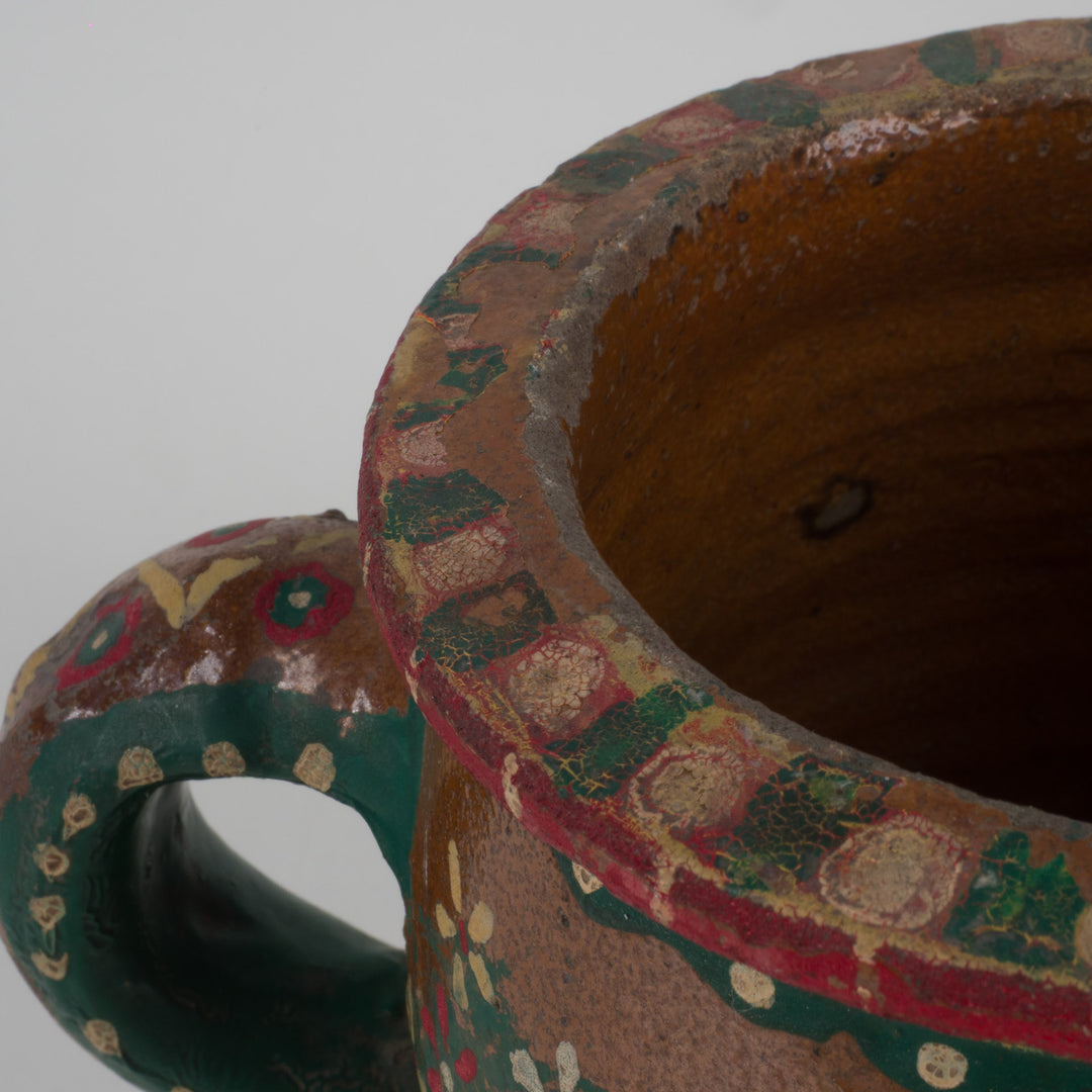 Hand-painted earthenware cup – 1954