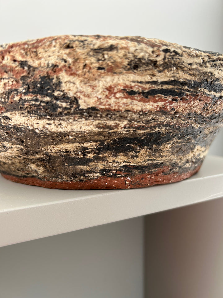 Handgemaakte Keramische Schaal Berenice (2011) / 24x24,5x8 cm