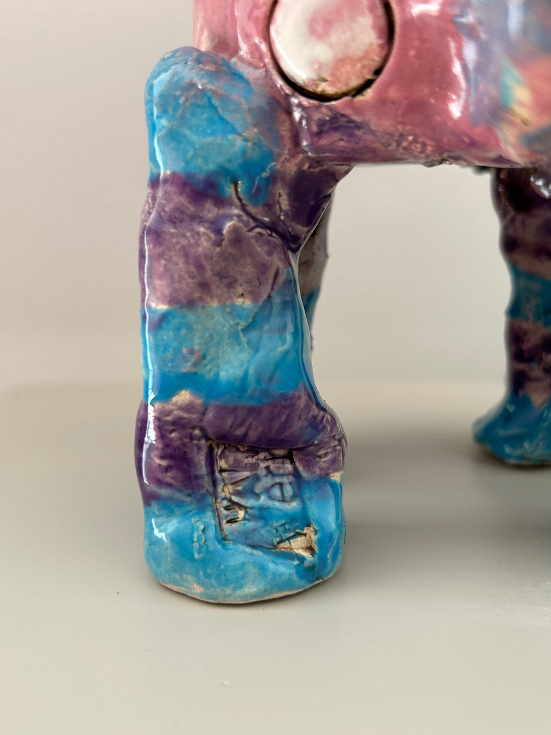 Lollifantje – een zacht statement met een groot hart / 18 x 20 x 22 cm