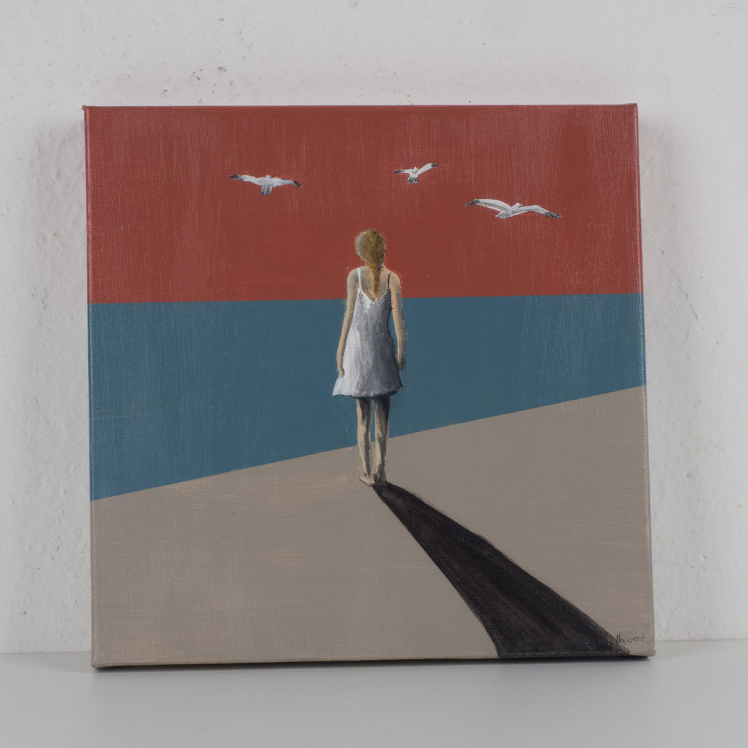 Contemporary painting 'Quand la marée monte' – by Atelier S.