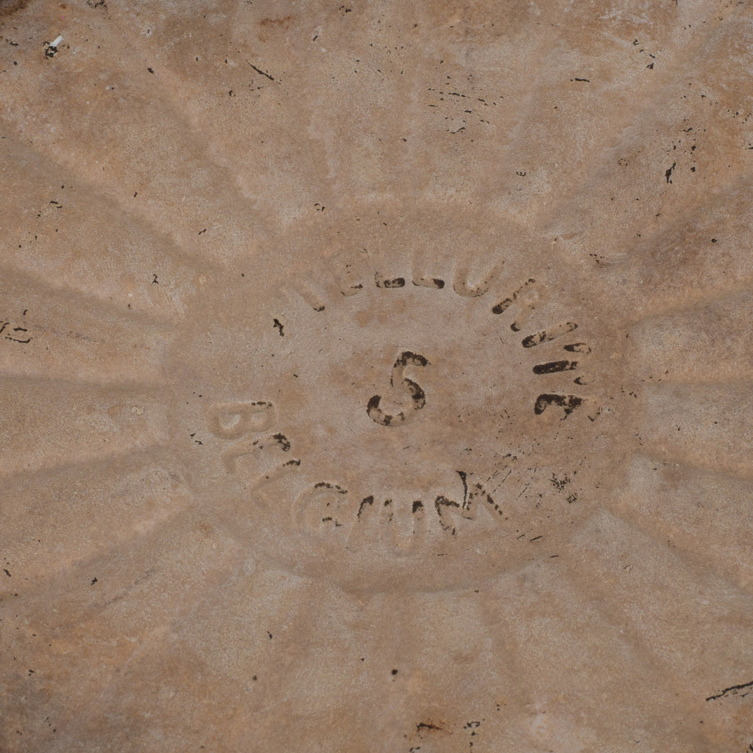 1930s Tellurite No. 5 – Cast Iron Decorative and Utility Bowl (Belgium)
