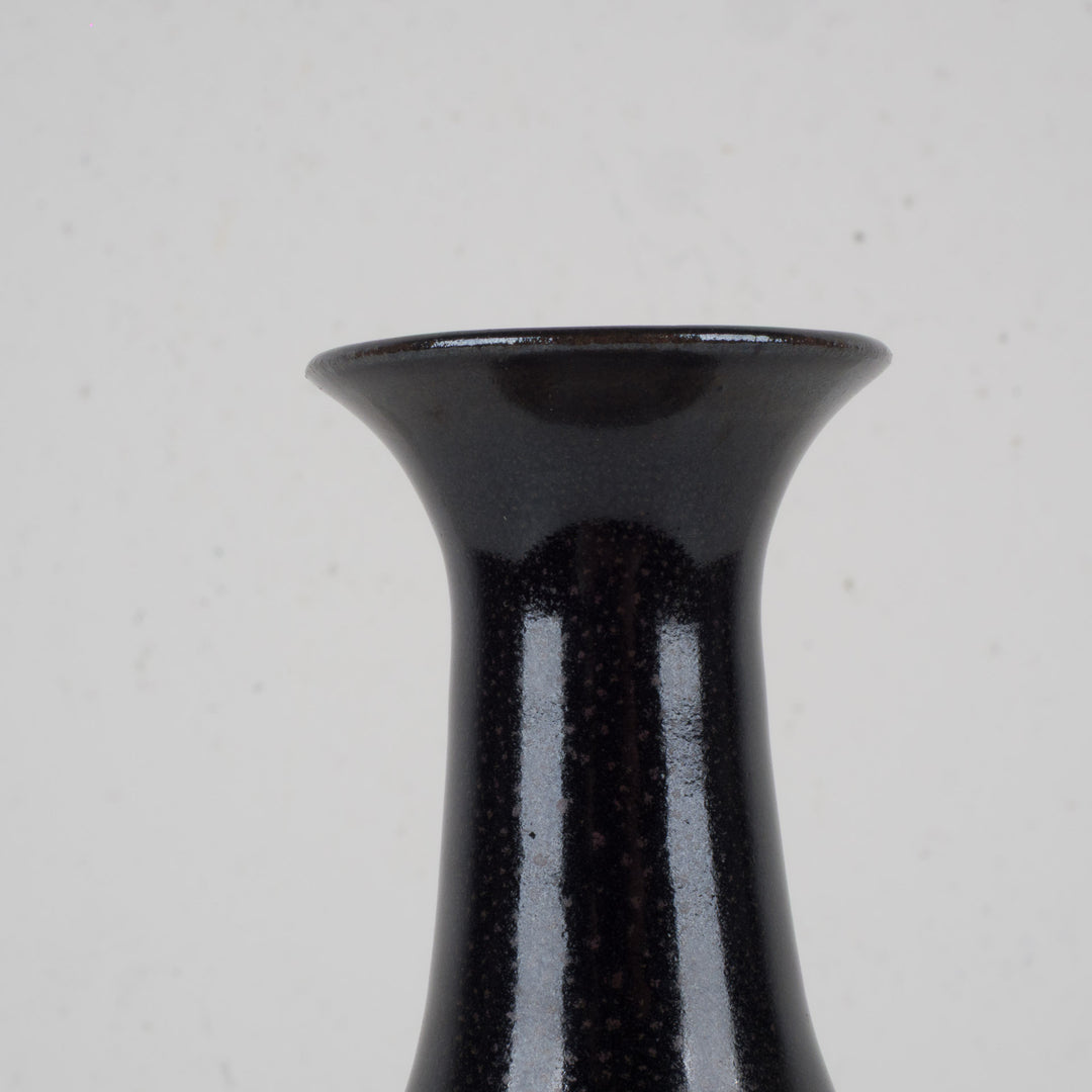 Handgemaakt Vintage Druiperglazuur Vaasje – Gesigneerd