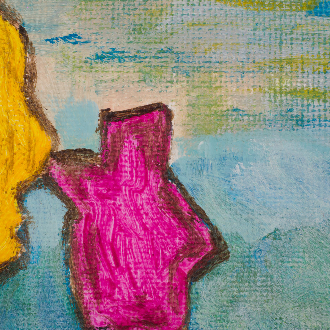 Schilderijtje Samen onderweg door JP Terryn