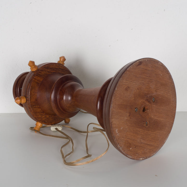 Tafellamp in hout – Vuurtoren