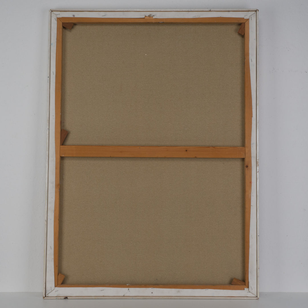 Abstract schilderij “Doucey” – expressieve figuratieve kunst – 81,5 × 112 × 3,5 cm