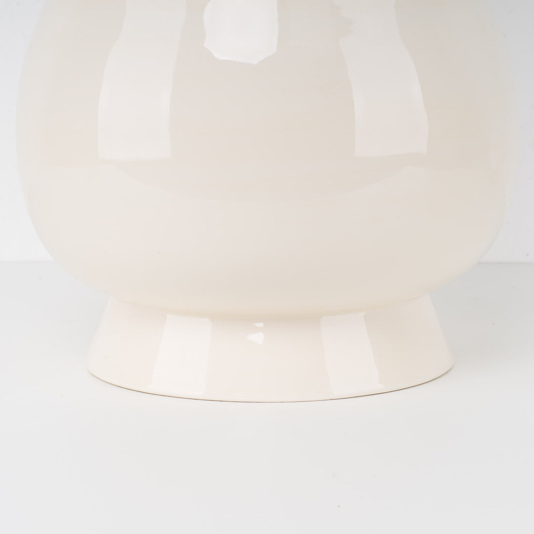 Siervaas in geglazuurde keramiek – Royal Boch