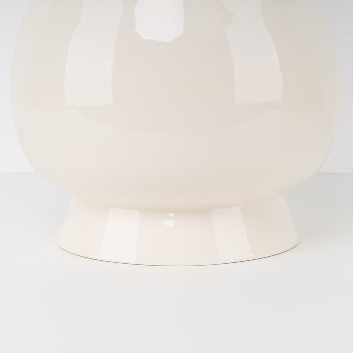 Siervaas in geglazuurde keramiek – Royal Boch