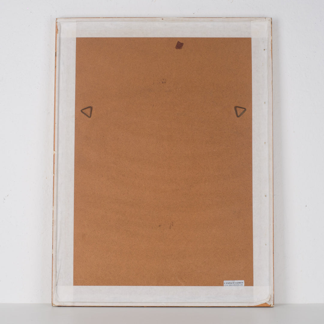 M. Gibon – Aquarel “Drie Mensen” (1970)