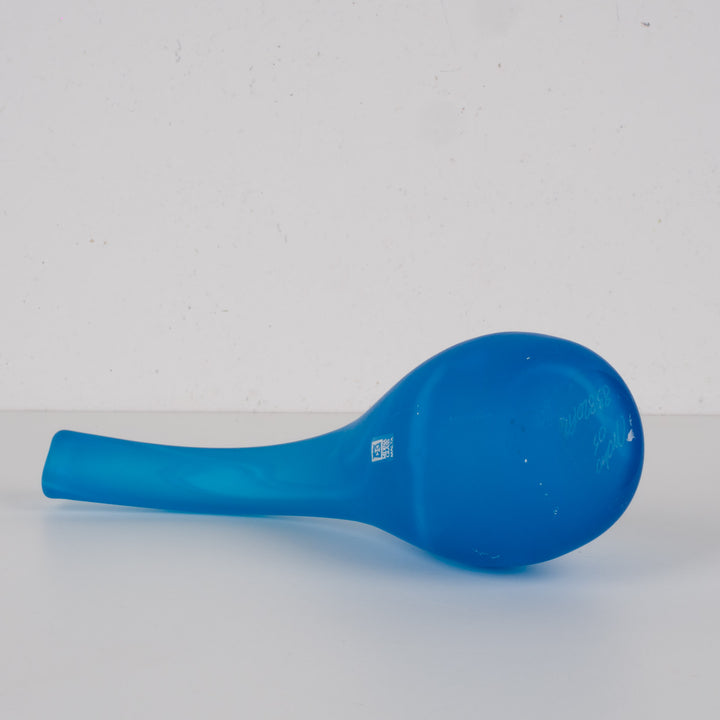 Mdina Glass – Sculpturale Blauwe Vaas