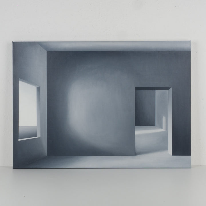 Schilderij “Architectural Silence 13” – Minimalistische architecturale kunst | 50,5 x 70,5 cm
