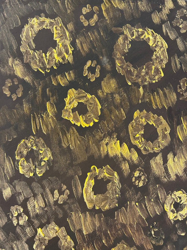 Schilderij 'Gouden Stilte' door A. Peters