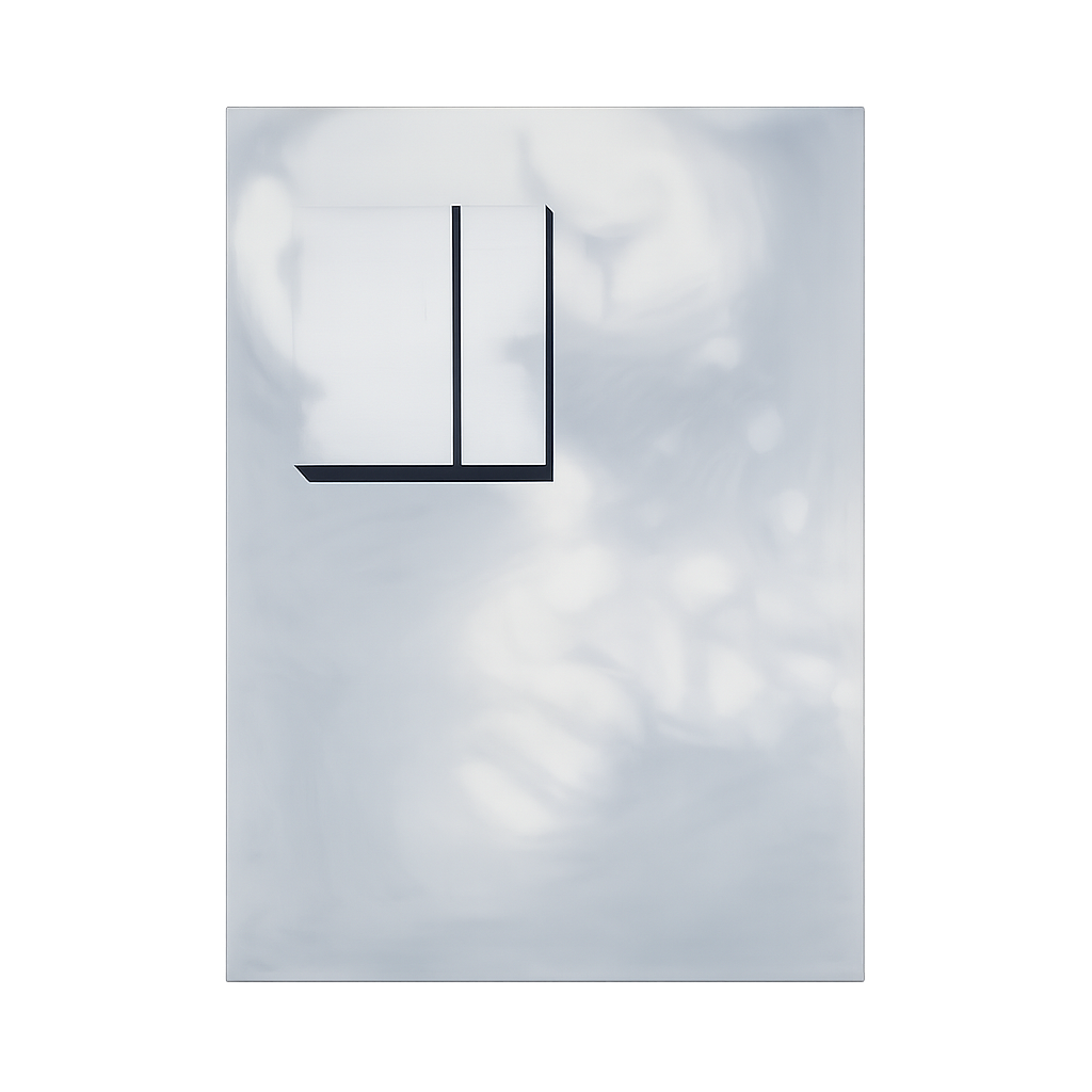 Schilderij – “Architectural Silence – 10” – Monique Coppieters / 50,5 x 70,5 cm