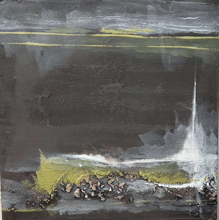 Schilderij Verweerde Horizon | 50,5 x 50,5 x 3,5 cm