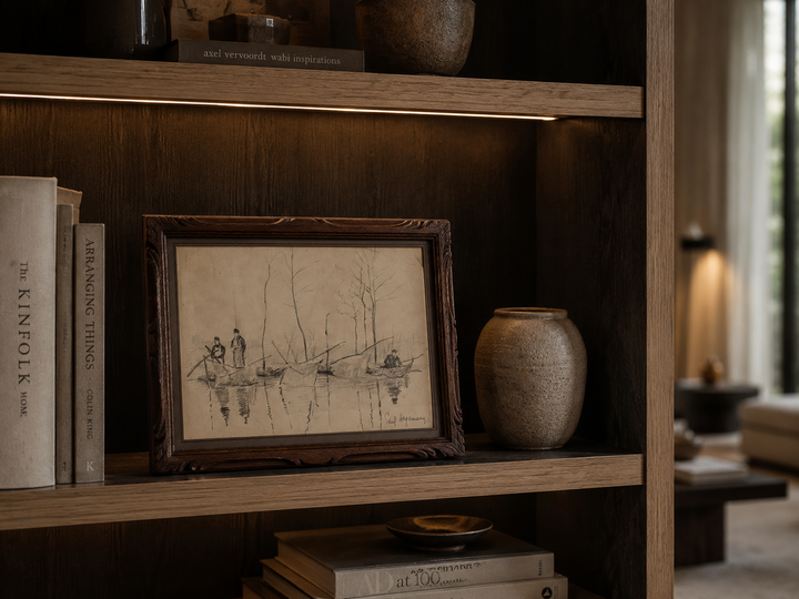 Prachtige potloodtekening door Paul Hagemans (1884-1959) / 38 x 28cm