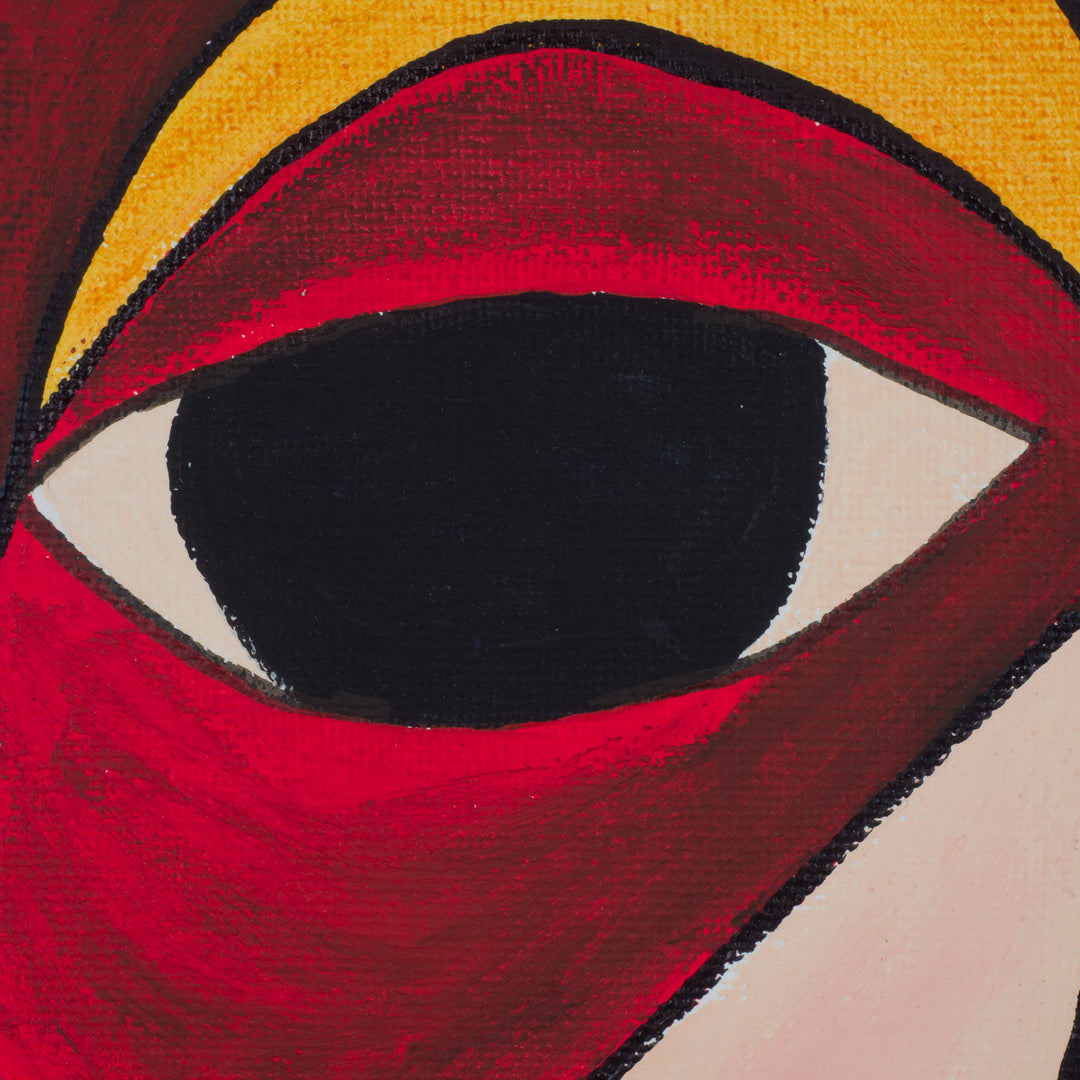 Schilderij Greta Steen – Untitled (2009)