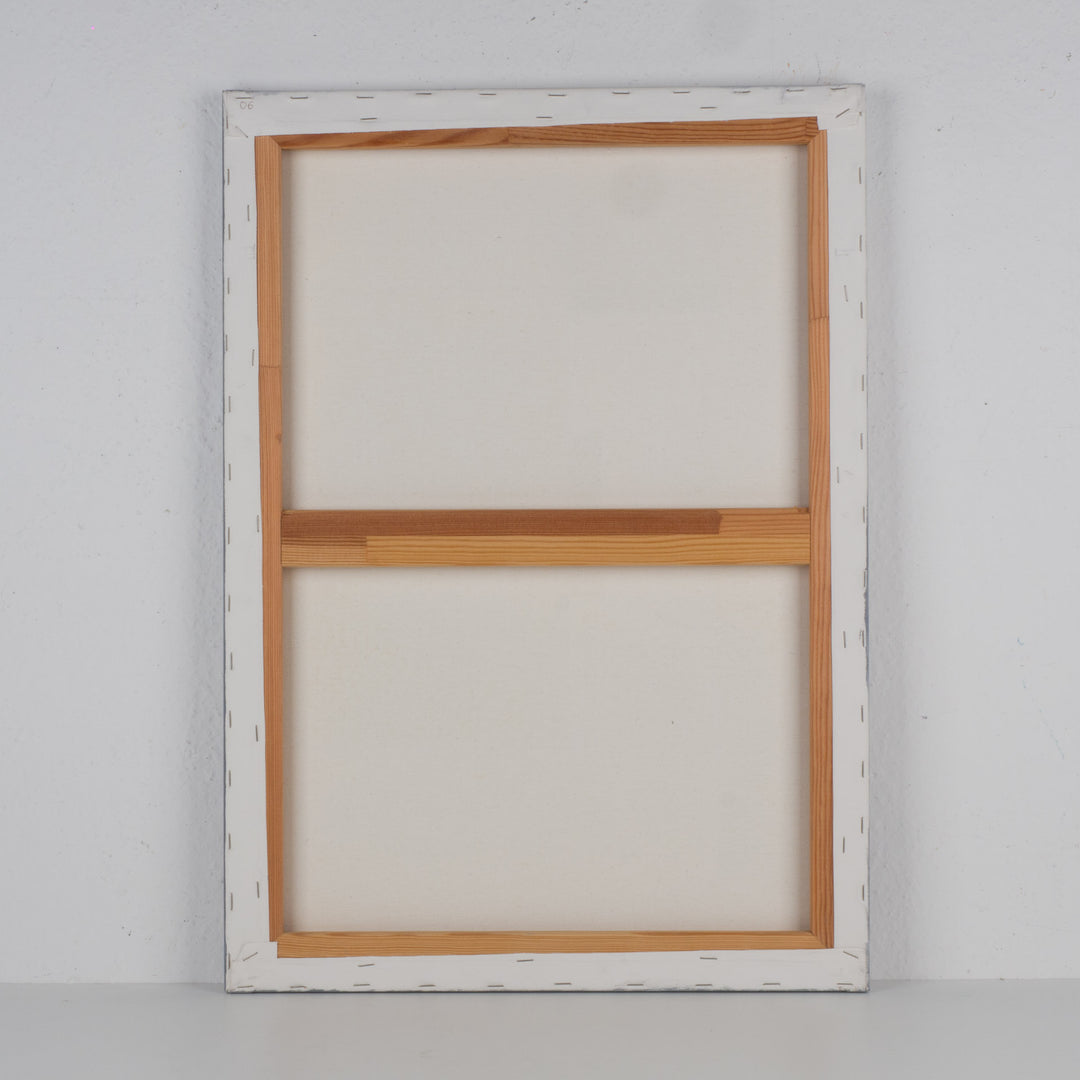 Schilderij “Architectural Silence nr. 21” – Ruimte als ervaring in verstilde lagen | grijs schilderij / 50,5x70,5x2,5cm /  - Monique Coppieters